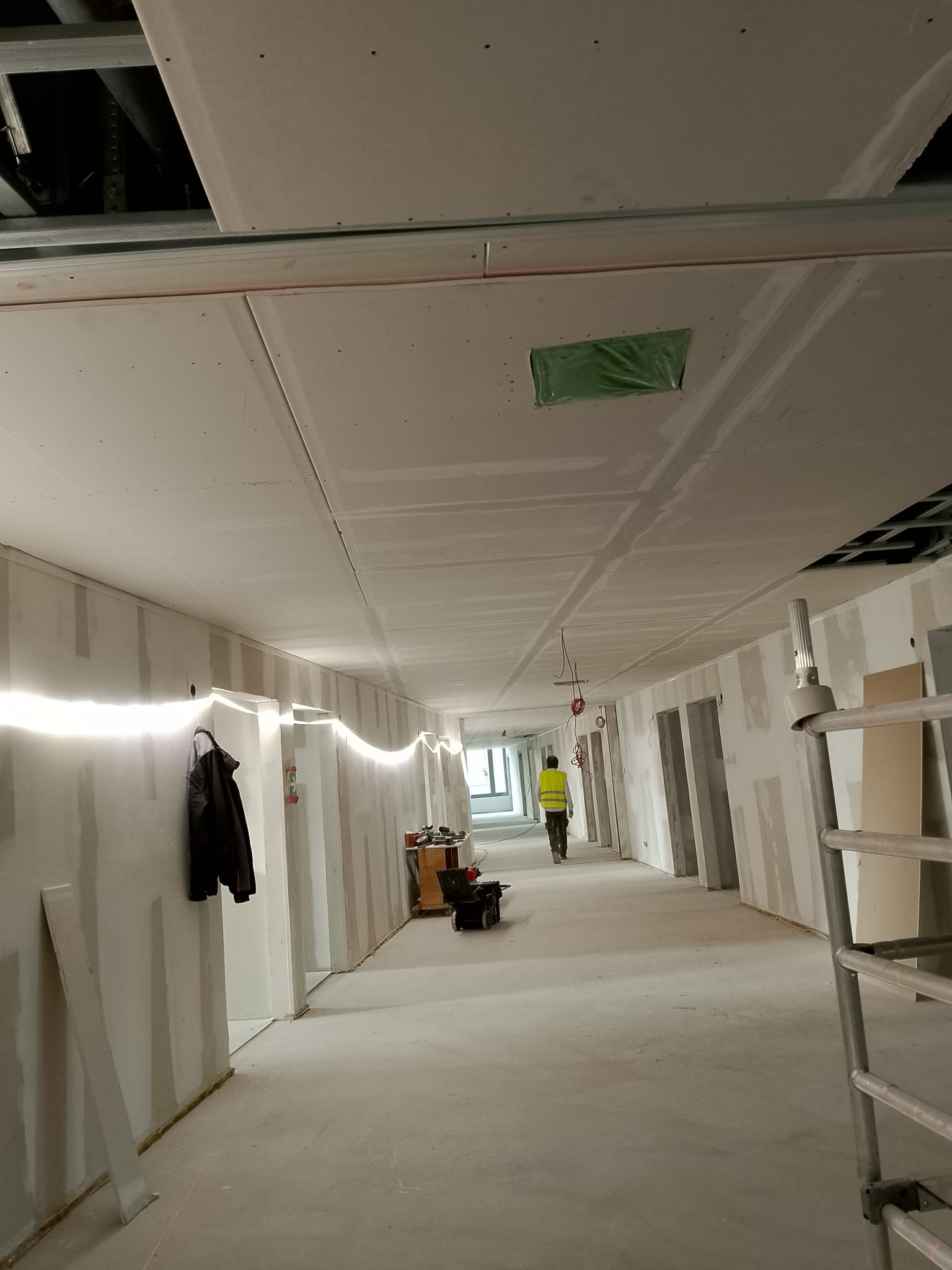 Reinigungsteam im Einsatz